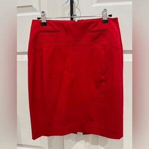 Express Vibrant Red Pencil Skirt - very good condition.